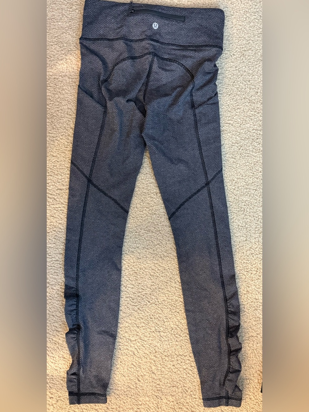 lululemon athletica Black and Gray Women's Leggings Trio - Picture 4 of 4